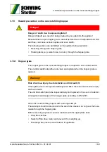 Preview for 191 page of Schwing SP 1800 Original Operating Instructions