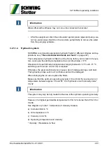 Preview for 203 page of Schwing SP 1800 Original Operating Instructions