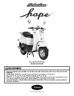 Schwinn Motor Scooters Hope 50CA06PK Manual preview