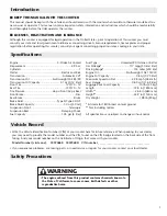 Preview for 3 page of Schwinn Motor Scooters Sport 50SP06BK Manual