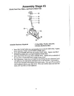 Preview for 10 page of Schwinn 101 Upright Bike Assembly Manual