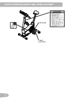 Предварительный просмотр 4 страницы Schwinn 130i Upright Bike Assembly Manual / Owner'S Manual