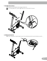 Предварительный просмотр 11 страницы Schwinn 130i Upright Bike Assembly Manual / Owner'S Manual