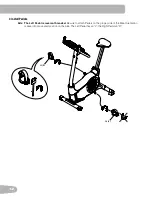 Предварительный просмотр 12 страницы Schwinn 130i Upright Bike Assembly Manual / Owner'S Manual