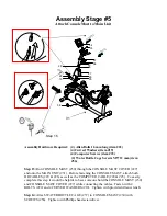 Preview for 14 page of Schwinn 206 Recumbent Bike Assembly Instructions Manual