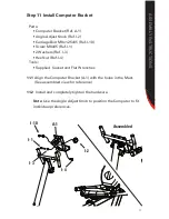 Предварительный просмотр 20 страницы Schwinn 226 Recumbent Bike Assembly Manual