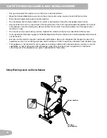 Предварительный просмотр 4 страницы Schwinn 570U Assembly Manual / Owner'S Manual