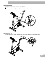 Предварительный просмотр 11 страницы Schwinn 570U Assembly Manual / Owner'S Manual