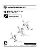 Preview for 1 page of Schwinn A.C. Perfomance Assembly Manual