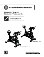 Schwinn A.C. Performance Plus Assembly Manual preview