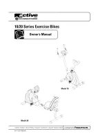 Preview for 1 page of Schwinn active 10 Owner'S Manual