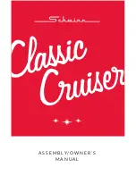 Schwinn Classic Cruiser Assembly & Owners Manual предпросмотр