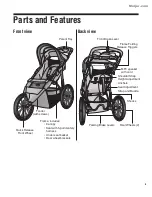 Preview for 7 page of Schwinn Double Seat Fixed WheelJogging Stroller User Manual