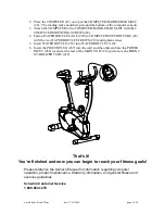 Preview for 15 page of Schwinn Fitness 122 Parts And Assembly Manual