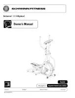Schwinn Fitness A40 Owner'S Manual preview