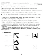 Предварительный просмотр 29 страницы Schwinn IC2 Indoor Cycling Bike Service Manual