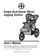 Schwinn Jogging Stroller User Manual preview