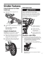 Preview for 13 page of Schwinn Jogging Stroller User Manual