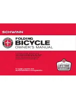 Schwinn S14 Folding Bicycle Owner'S Manual preview