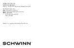 Preview for 22 page of Schwinn S6767 Owner'S Manual