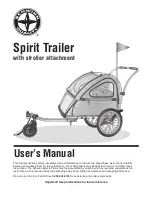 Schwinn Spirit Trailer User Manual preview