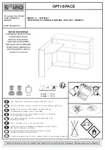 SCIAE OPTI-SPACE Assembling Instructions предпросмотр