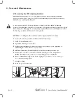 Предварительный просмотр 22 страницы SciCan hydrim c51w Operator'S Manual