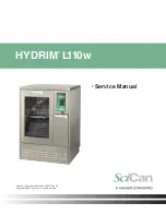 Preview for 1 page of SciCan HYDRIM L110w Service Manual