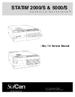 SciCan STATIM 2000S Service Manual preview