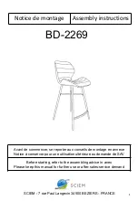 SCIEM SIRINE BD-2269 Assembly Instructions Manual preview