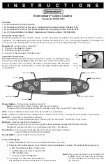 Preview for 1 page of Scienceware Colony Counter Instructions