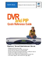 Scientific Atlanta DVR Quick Reference Manual preview