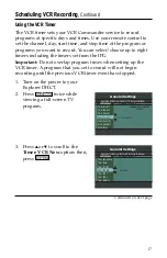 Preview for 17 page of Scientific Atlanta VCR Commander User Manual