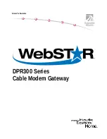 Scientific Atlanta WebSTAR DPR300 Series User Manual предпросмотр