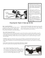 Preview for 2 page of Scientific Explorer Super Nova Telescope Instruction Manual