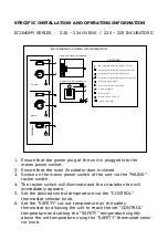 Предварительный просмотр 4 страницы Scientific 2000 Series Installation Operation And Care