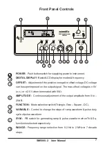 Предварительный просмотр 7 страницы Scientific SM5060-2 User Manual