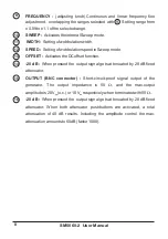 Предварительный просмотр 8 страницы Scientific SM5060-2 User Manual