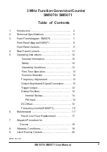 Preview for 3 page of Scientific SM5070 User Manual