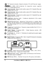 Предварительный просмотр 10 страницы Scientific SM5076 User Manual