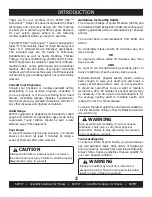 Preview for 5 page of SCIFIT REX Orbi-Linear Owner'S Operation Manual