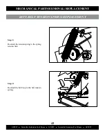 Preview for 46 page of SCIFIT STEP ONE Service Manual