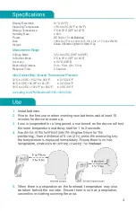 Предварительный просмотр 5 страницы scigiene FTIR880 Manual