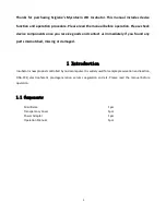 Preview for 3 page of scigiene Mycotox CUSFY-1 Operation Manual