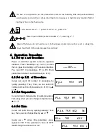 Preview for 7 page of scigiene Mycotox CUSFY-1 Operation Manual