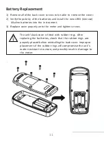 Preview for 11 page of scigiene RD0370 Instruction Manual