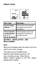 Preview for 14 page of scigiene SP-850062 Manual