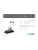 Scilogex MS-H-Pro User Manual предпросмотр