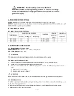 Preview for 2 page of SCINTEX SP12VADEF User Manual