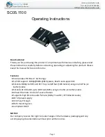 Preview for 1 page of Scion-Tech SC05.1100 Operating Instructions Manual